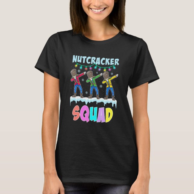 Camiseta Dabbing Nutcracker Navidades Funny Ballet Pj (Anverso)
