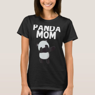 Camiseta Dabbing Panda Black Panda White Bear Mom Grandma
