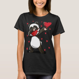 Camiseta Dabbing Panda lleva puesto regalos de máscara para