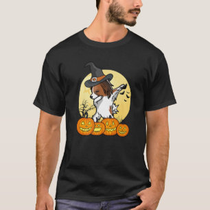 Camiseta Dabbing Papillon Dab Dance Funny Dog Halloween Gif