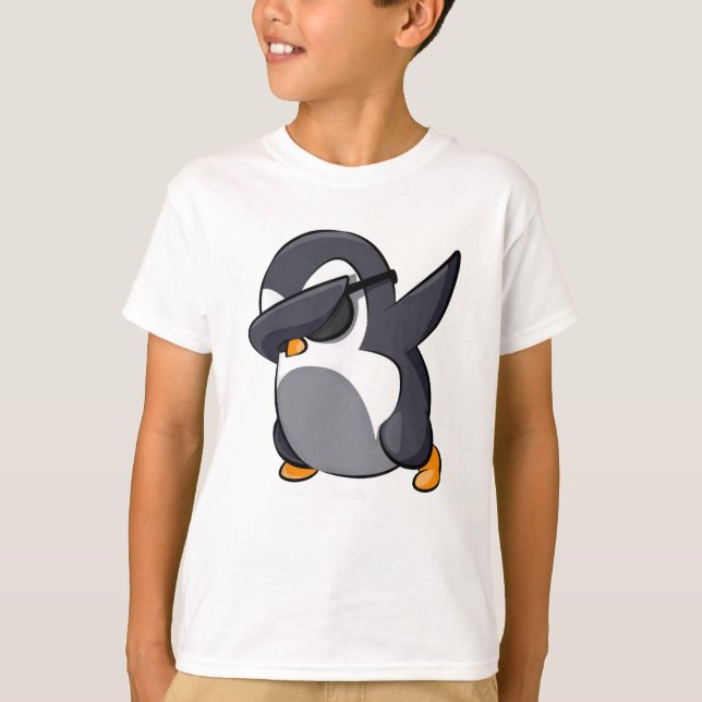 Camiseta Dabbing Penguin (Anverso)