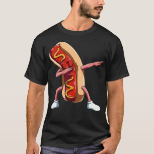 Camiseta Dabbing Perro caliente Dab Perro caliente Amantes 