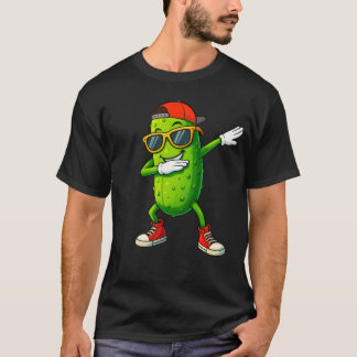 Camiseta Dabbing Pickle Dancing Cucumber Funny Pickle Lover