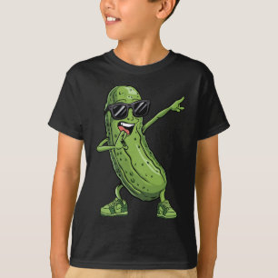 Camiseta Dabbing Pickle Dancing Cucumber Funny Sungl