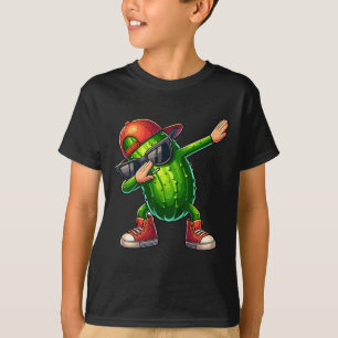 Camiseta Dabbing Pickle Dancing Cucumber Lover Funny Pickle