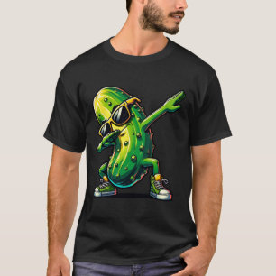 Camiseta Dabbing Pickle Dancing Cucumber Pickle Lover Dab