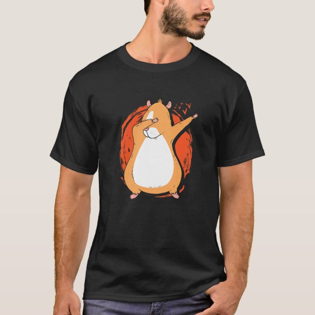 Camiseta Dabbing Pig Graphic Guinea Pig Owner Pet Cavy Anim (Anverso)