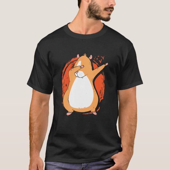 Camiseta Dabbing Pig Graphic Guinea Pig Owner Pet Cavy Anim (Anverso)