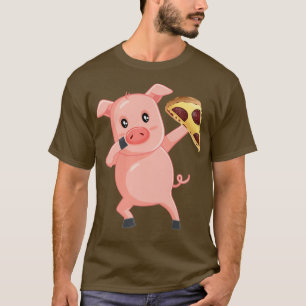Camiseta Dabbing Pig Pepperoni Pizza Hog Dance Funny Dab Pr