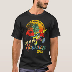 Camiseta Dabbing Pineapple Mujeres Hombres Chicas Esto es m