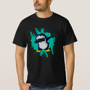 Camiseta Dabbing Pinguin Dab Cold Ice Graciosa Idea de rega