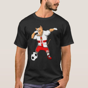 Camiseta Dabbing Pitbull aficionados fútbol Irlanda del Nor