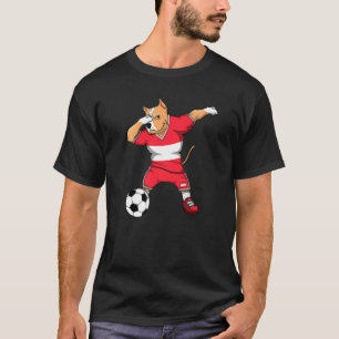 Camiseta Dabbing Pitbull Dog Hinchas de fútbol austriacos J