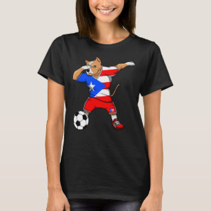 Camiseta Dabbing Pitbull Dog Puerto Rico