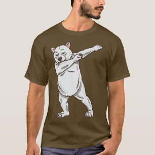 Camiseta Dabbing Polar Bear Premium 651