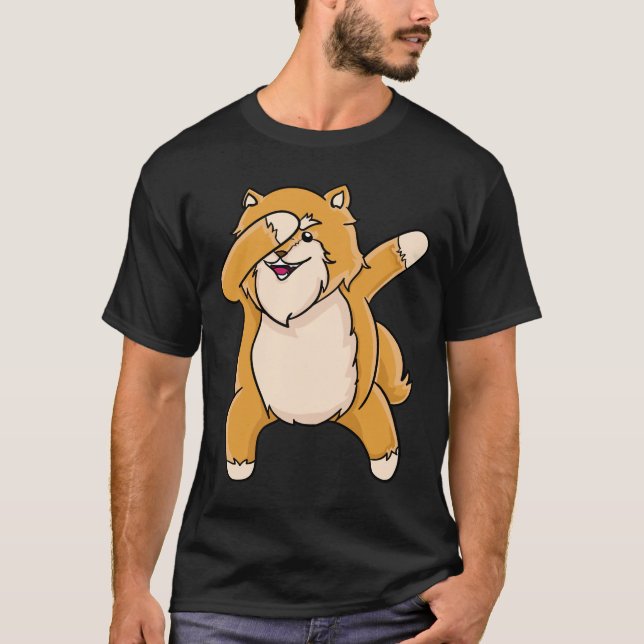 Camiseta Dabbing Pomeranian (Anverso)