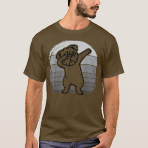 Camiseta Dabbing Pug Dog Lover Para Mujeres Hombres, Pet Lo