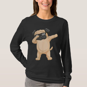 Camiseta Dabbing Pug Pug Gafas de sol Dab Dance Classic T-S