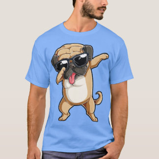 Camiseta Dabbing Pug T Dog Lover Kids Boys Girls Dab Dance