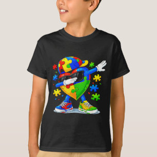 Camiseta Dabbing puzzle conciencia del autismo divertido 