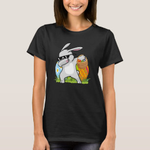 Camiseta Dabbing Rabbit Bunny Easter Day Huevos Dab Boys Ch