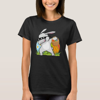 Camiseta Dabbing Rabbit Easter Day Eggs Bunny Dabbing Boys 