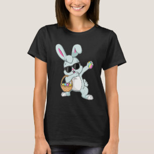 Camiseta Dabbing Rabbit Easter Day Eggys Bunny Dabbing Boys