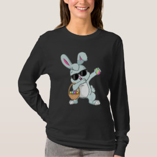 Camiseta Dabbing Rabbit Easter Day Eggys Bunny Dabbing Boys
