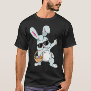 Camiseta Dabbing Rabbit Easter Day Eggys Bunny Dabbing Boys