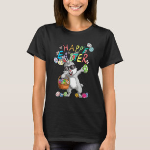 Camiseta Dabbing Rabbit Easter Day Eggys Dab Bunny Happy Ea