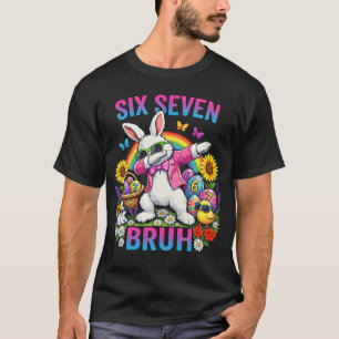 Camiseta Dabbing Rabbit Six Seven Hermano