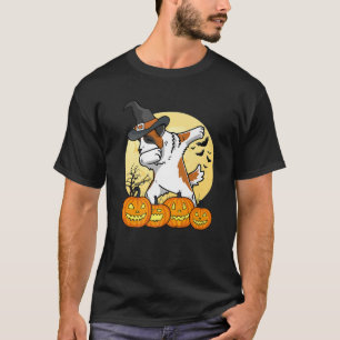 Camiseta Dabbing Saint Bernard Dab Dance Funny Dog Hallowee