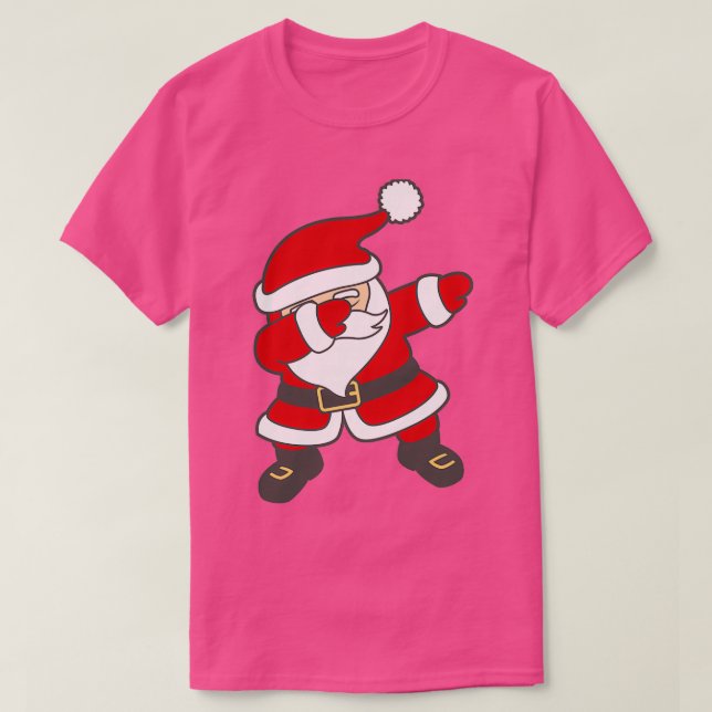 Camiseta Dabbing Santa (Diseño del anverso)