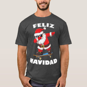 Camiseta Dabbing Santa Claus Feliz Navidad Feliz Navidad Na