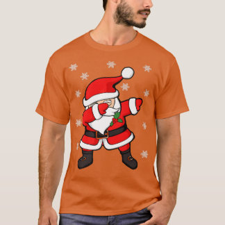 Camiseta Dabbing Santa Claus Funny Navidades Premium