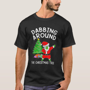 Camiseta Dabbing Santa Claus Navidades Dab Tees