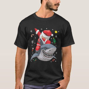 Camiseta Dabbing Santa - Luces de Santa Claus - Iluminación