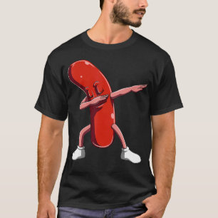 Camiseta Dabbing Sausage Gigante Para Hombres De Salchicha