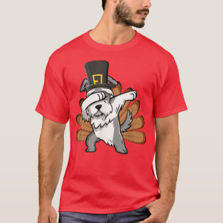 Camiseta Dabbing Schnauzer Perro Dueño De Perro Pertenece A