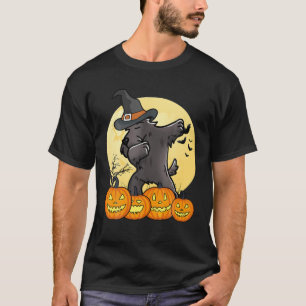 Camiseta Dabbing Scottish Terrier Dab Dance Funny Dog Hallo