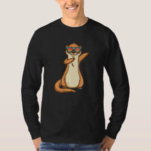 Camiseta Dabbing Sea Otter Fiesta Animal Kindergarten Niños