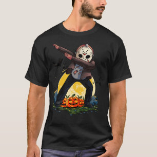 Camiseta Dabbing Serial Killer Mask Halloween