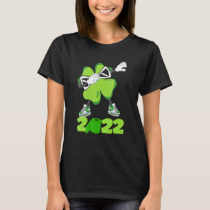 Camiseta Dabbing Shamrock Funny St Patricks Day Boys Chicas