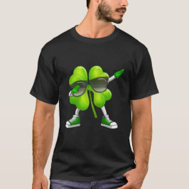 Camiseta Dabbing Shamrock St Patrick's Day Funny Dab