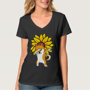 Camiseta Dabbing Shiba Akita Inu Perro atento al autismo de