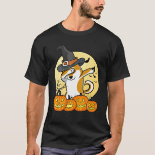 Camiseta Dabbing Shiba Inu Dab Dance Divertido perro Hallow