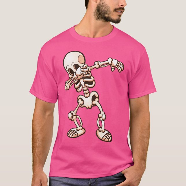 Camiseta Dabbing Skeleton Funny Dab Hip Hop Dance Regalo Sh (Anverso)