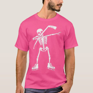 Camiseta Dabbing Skeleton Hockey Dance Dab Halloween