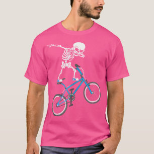 Camiseta Dabbing Skeleton Mtb Bicicleta Bmx Diversión