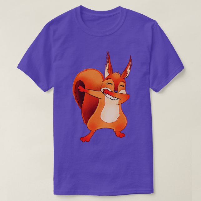 Camiseta Dabbing Squirrel (Diseño del anverso)